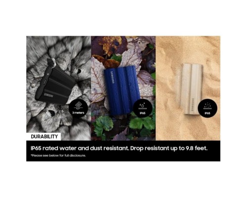 Накопичувач SSD USB 3.2 1TB T7 Shield Samsung (MU-PE1T0K/EU)