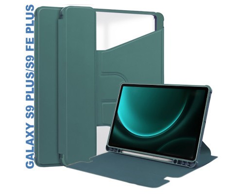 Чохол до планшета BeCover 360° Rotatable Samsung Tab S9 Plus (SM-X810/SM-X816)/S9 FE Plus (SM-X610/SM-X616) 12.4