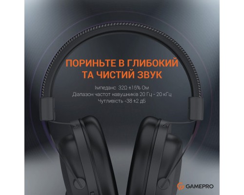Навушники GamePro HS1050 Black (HS1050)