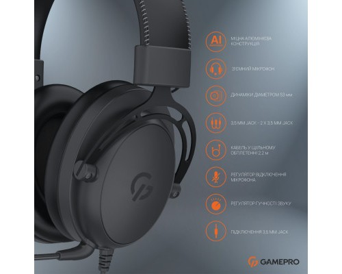 Навушники GamePro HS1050 Black (HS1050)