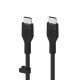 Дата кабель USB-C to USB-C 3.0m 60W Black Belkin (CAB009BT3MBK)
