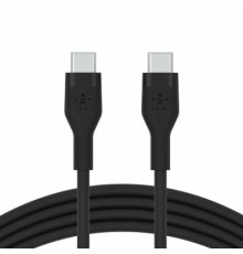 Дата кабель USB-C to USB-C 3.0m 60W Black Belkin (CAB009BT3MBK)