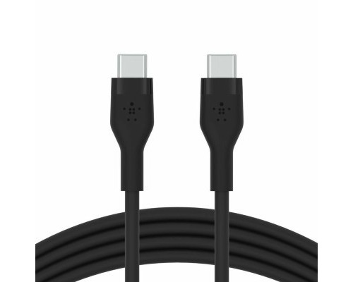 Дата кабель USB-C to USB-C 3.0m 60W Black Belkin (CAB009BT3MBK)