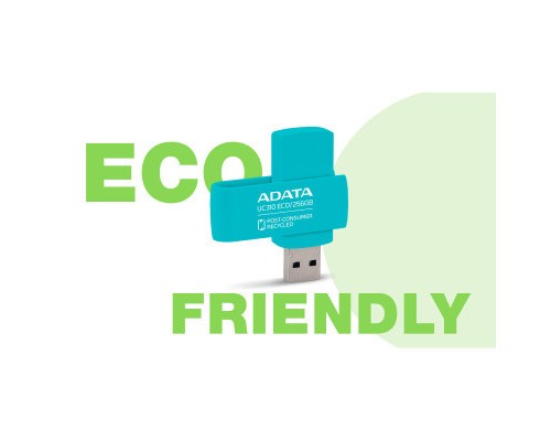 USB флеш накопичувач ADATA 128GB UC310 Eco Green USB 3.2 (UC310E-128G-RGN)