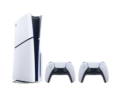 Ігрова консоль Sony Playstation 5 Slim (2 геймпада Dualsense) Blu-Ray (1000042053)
