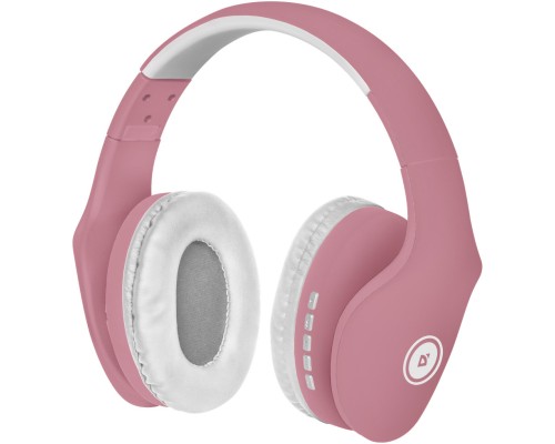 Навушники Defender FreeMotion B525 Bluetooth Pink-White (63528)