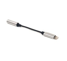 Перехідник Lightning to Jack 3.5 mm, 0.1 m PowerPlant (CA910366)