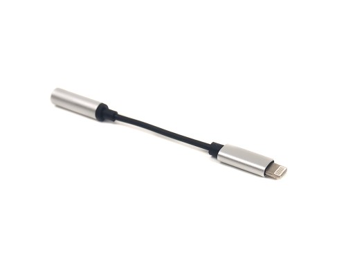 Перехідник Lightning to Jack 3.5 mm, 0.1 m PowerPlant (CA910366)