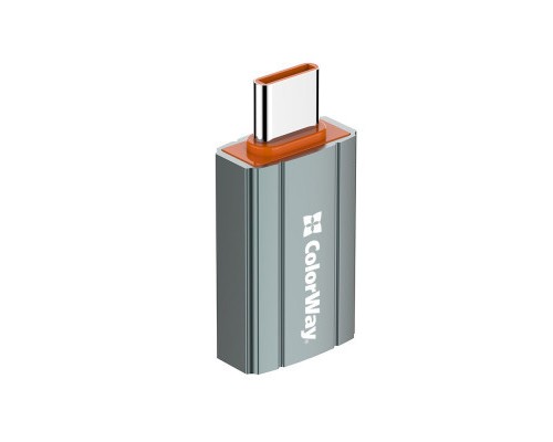 Перехідник USB-A toUSB-C ColorWay (CW-AD-AC)