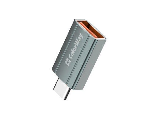 Перехідник USB-A toUSB-C ColorWay (CW-AD-AC)