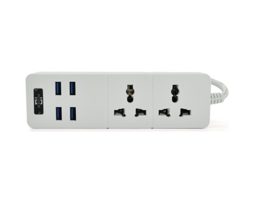 Мережевий фільтр живлення Voltronic TВ-Т07, 2роз, 4*USB White (ТВ-Т07-White)