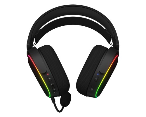 Навушники Hator Phoenix Wireless RGB Tri-mode Black (HTA-870)