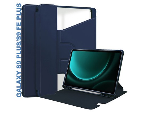 Чохол до планшета BeCover 360° Rotatable Samsung Tab S9 Plus (SM-X810/SM-X816)/S9 FE Plus (SM-X610/SM-X616) 12.4