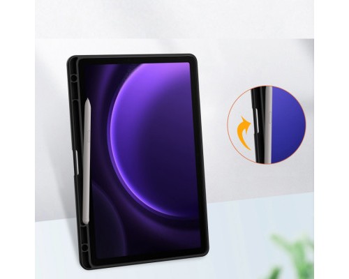 Чохол до планшета BeCover Soft Edge stylus holder Samsung Tab S9 (SM-X710/SM-X716)/S9 FE (SM-X510/SM-X516B) 11.0