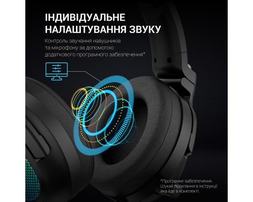 Навушники GamePro HS1300 RGB 7.1 Black (HS1300)