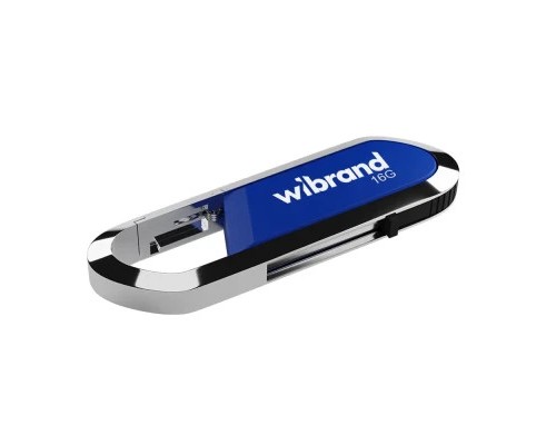 USB флеш накопичувач Wibrand 16GB Aligator Blue USB 2.0 (WI2.0/AL16U7U)