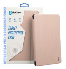 Чохол до планшета BeCover Tri Fold Hard TPU Apple iPad Pro 11 2020/2021/2022 Pink (711113)