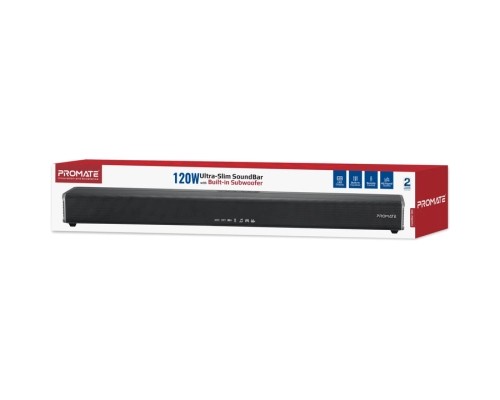Акустична система Promate CastBar-120 Black (castbar-120.black)