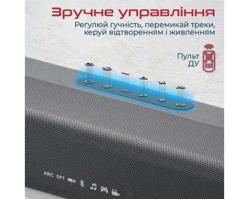 Акустична система Promate CastBar-120 Black (castbar-120.black)
