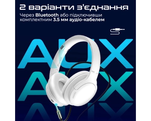 Навушники Promate LaBoca-Pro White (laboca-pro.white)