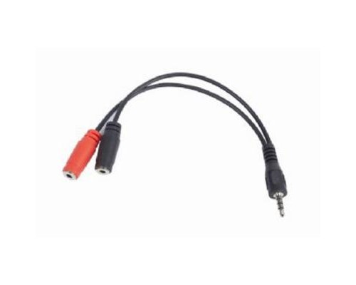 Кабель мультимедійний Jack 3.5mm папа/2х3.5mm мама Cablexpert (CCA-417)