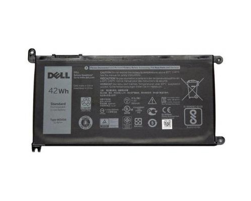 Акумулятор до ноутбука Dell Inspiron 15-5568 WDX0R, 42Wh (3500mAh), 3cell, 11.4V (A47307)