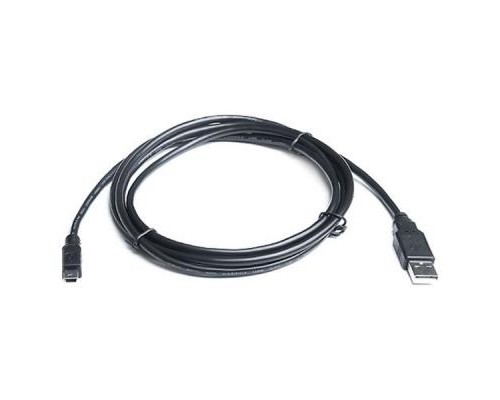 Дата кабель USB 2.0 AM to Micro 5P 0.6m Pro black REAL-EL (EL123500021)