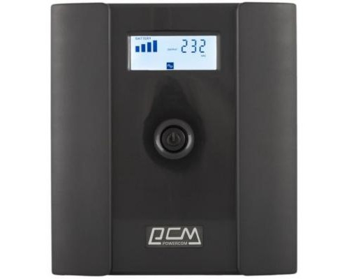 Пристрій безперебійного живлення Powercom RPT-2000AP LCD SCHUKO
