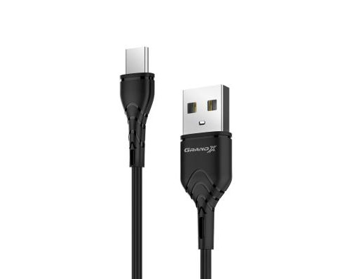 Дата кабель USB 2.0 AM to Type-C 1.0m Grand-X (PC-03B)