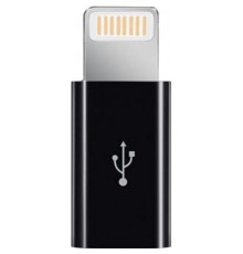 Перехідник Micro USB to Lightning black XoKo (XK-AC030-BK)