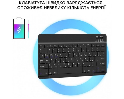 Чохол до планшета AirOn Premium Samsung Galaxy Tab A7 LITE T220/T225 BT keyboard Bla (4822352781065)