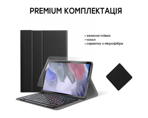 Чохол до планшета AirOn Premium Samsung Galaxy Tab A7 LITE T220/T225 BT keyboard Bla (4822352781065)