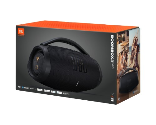 Акустична система JBL Boombox 3 Wi-Fi Black (JBLBB3WIFIBLKEP)
