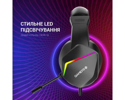 Навушники GamePro HS311 RGB Black/Red (HS311)