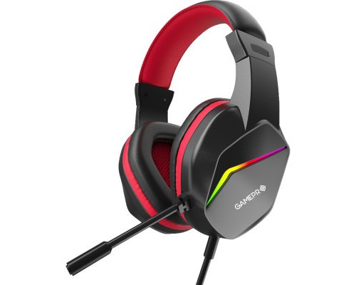 Навушники GamePro HS311 RGB Black/Red (HS311)