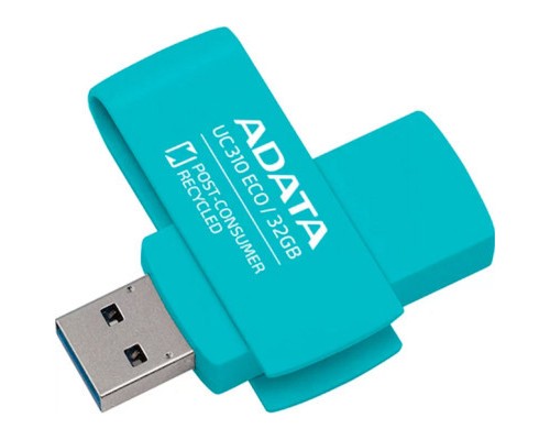 USB флеш накопичувач ADATA 32GB UC310 Eco Green USB 3.2 (UC310E-32G-RGN)