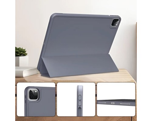Чохол до планшета BeCover Tri Fold Hard TPU Apple iPad Pro 11 2020/2021/2022 Purple (711114)