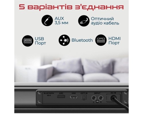 Акустична система Promate StreamBar-30 Black (streambar-30.black)