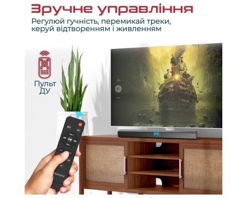 Акустична система Promate StreamBar-30 Black (streambar-30.black)