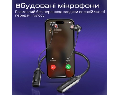 Навушники Promate Leap Black (leap.black)
