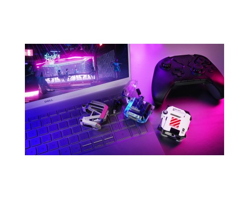 Навушники GravaStar Sirius P5 TWS BT 5.2 IPX4 Transparent Blue (GRAVASTARP5_XTAL_BLU_V2)