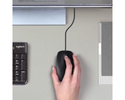 Мишка Logitech B100 Black (910-003357)