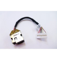 Роз'єм живлення ноутбука з кабелем для HP PJ257 (7.4mm x 5.0mm + center pin), 7-pin, Универсальный (A49050)