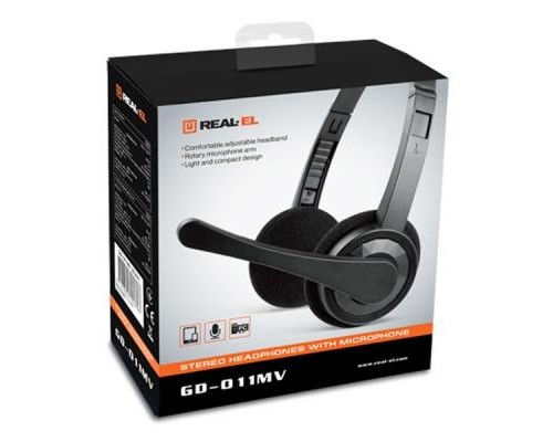 Навушники REAL-EL GD-011MV Black