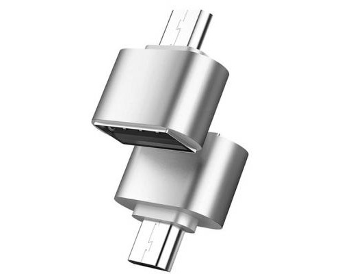 Перехідник USB to Type-C silver XoKo (XK-AC035-SL)