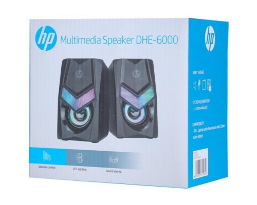 Акустична система HP DHE-6000 LED RGB Black (DHE-6000)