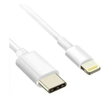 Дата кабель USB-C to Lightning 1.8m GOLD plated Atcom (A15278)