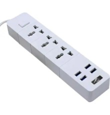 Мережевий фільтр живлення Voltronic TВ-Т08, 3роз, 4*USB White (ТВ-Т08-White)