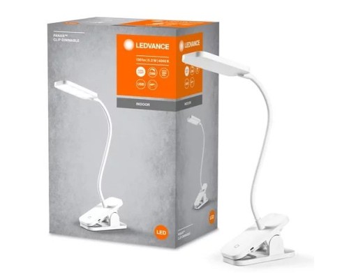 Настільна лампа LEDVANCE LED PANAN CLIP 5W 4000K (4058075747883)