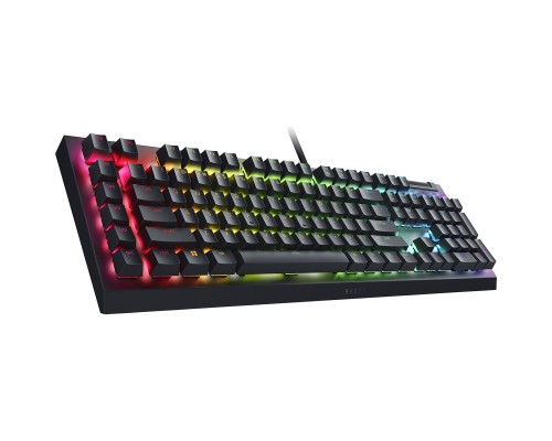 Клавіатура Razer BlackWidow V4 X Green Switch USB RU Black (RZ03-04700800-R3R1)